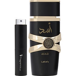 Lattafa Asad by Lattafa EAU DE PARFUM SPRAY 0.27 OZ for MEN