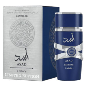 lattafa Asad Zanzibar Limited Edition Eau de Parfum for Men – 3.4 oz