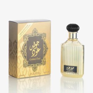 lattafa Asdaaf Golden Oud Eau de Parfum for Unisex – 3.4 oz
