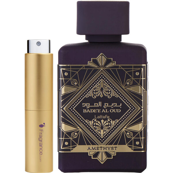 Lattafa Badee Al Oud Amethyst TRAVEL Eau de Parfum for Unisex – 0.27 oz