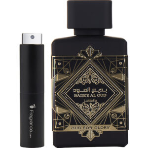 Lattafa Badee Al Oud For Glory TRAVEL Eau de Parfum for Men – 0.27 oz