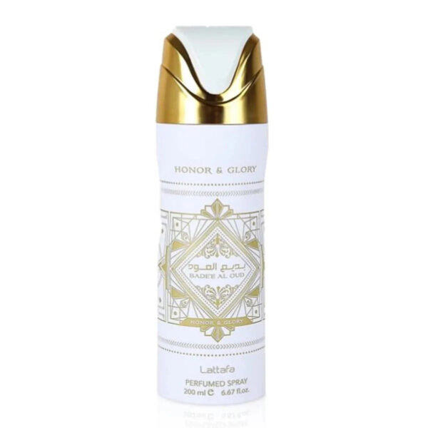 Lattafa Bade'e Al Oud Honor & Glory Body Spray for Unisex – 6.7 oz