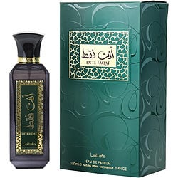 Lattafa Ente Faqat Unisex Eau de Parfum Spray 3.4 oz