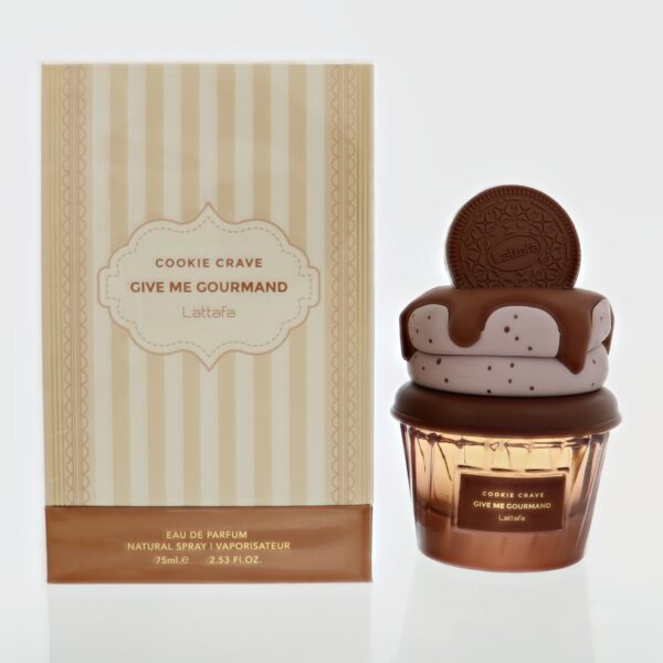 Lattafa Give Me Gourmand Cookie Crave Eau de Parfum for Unisex – 2.53 oz