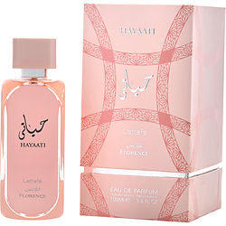 Lattafa Hayaati Florence EAU DE PARFUM SPRAY 3.4 OZ
