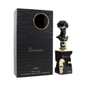 Lattafa His Confession Eau de Parfum for Men – 3.4 oz