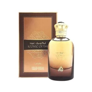 Lattafa Iconic Oudh Eau de Parfum for Unisex – 3.4 oz