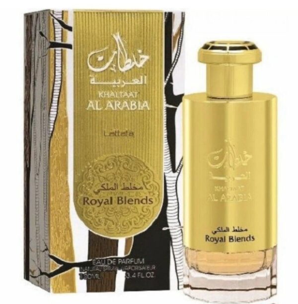 Lattafa Khaltaat Al Arabia Royal Blends Eau de Parfum for Unisex – 3.4 oz