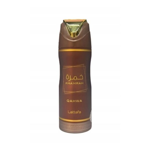 Lattafa Khamrah Qahwa Body Spray for Men – 6.67 oz