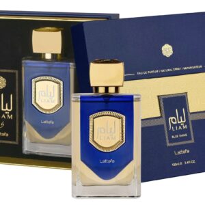 Lattafa Liam Blue Shine Eau de Parfum for Unisex – 3.4 oz