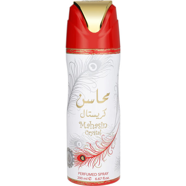Lattafa Mahasin Crystal by Lattafa PERFUMED SPRAY 6.67 OZ
