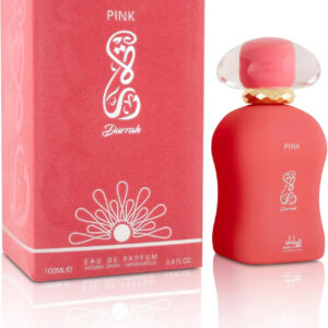 lattafa Mamlakat Al Oud Durrah Pink Eau de Parfum for Women – 3.4 oz