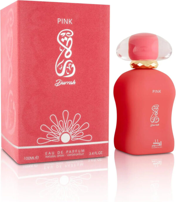 lattafa Mamlakat Al Oud Durrah Pink Eau de Parfum for Women – 3.4 oz