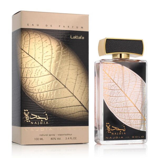 Lattafa Najdia In Gold Eau de Parfum for Unisex – 3.4 oz