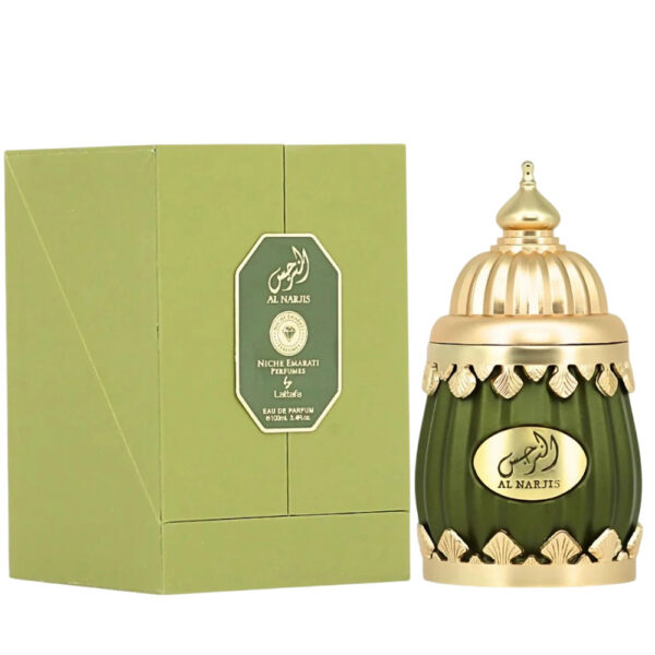 lattafa Niche Emarati Al Narjis Eau de Parfum for Unisex – 3.4 oz