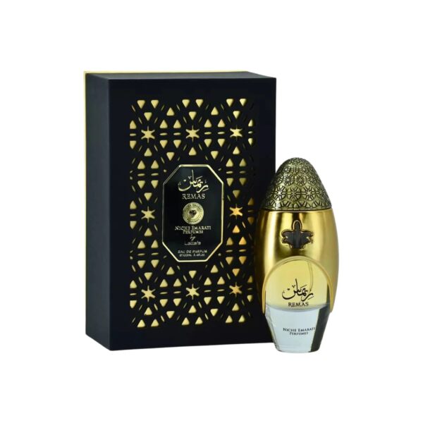 lattafa Niche Emarati Remas Eau de Parfum for Unisex – 3.4 oz