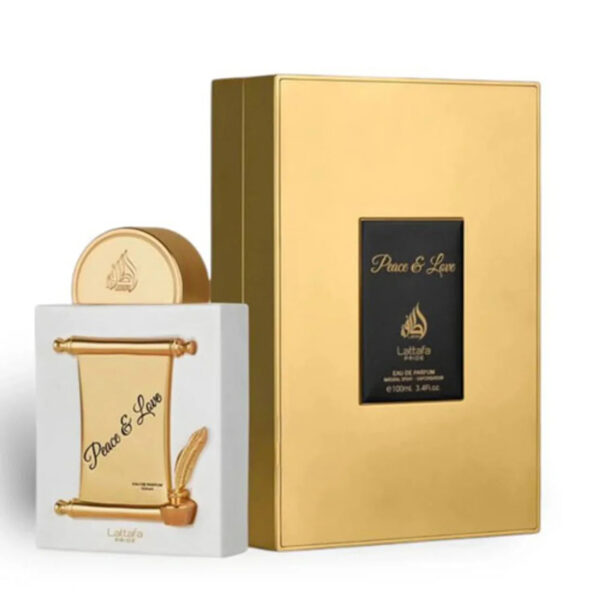 Lattafa Pride Peace & Love Eau de Parfum for Unisex – 3.4 oz