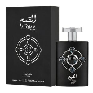 Lattafa Pride Al Qiam Silver Eau de Parfum for Men – 3.4 oz