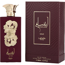 Lattafa Pride Ansaam Gold EAU DE PARFUM SPRAY 3.4 OZ