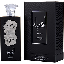 Lattafa Pride Ansaam Silver Unisex Eau de Parfum Spray 3.4oz