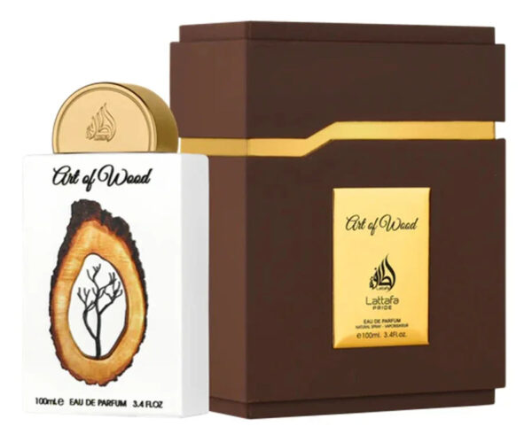 Lattafa Pride Art of Wood Eau de Parfum for Unisex – 3.4 oz