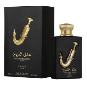 Lattafa Pride Ishq Al Shuyukh Gold Eau de Parfum for Unisex – 3.4 oz