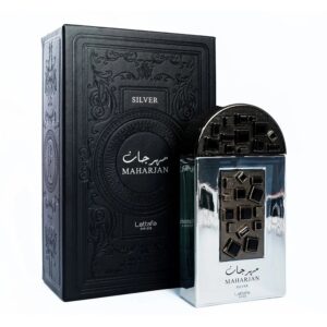 Lattafa Pride Maharjan Silver Eau de Parfum for Unisex – 3.4 oz
