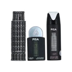 Lattafa Pride Pisa 3 piece Eau de Parfum for Men – 3 piece gift set