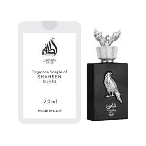 Lattafa Pride Shaheen Silver Eau de Parfum for Unisex – 0.67 oz
