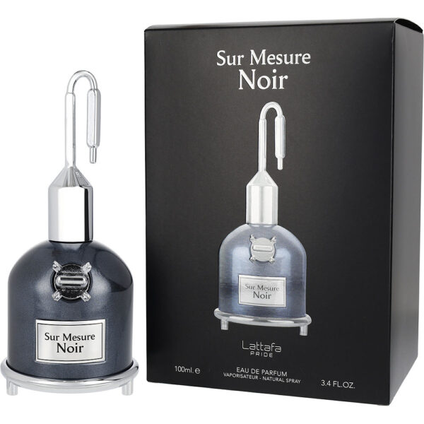 Lattafa Pride Sur Mesure Noir Eau de Parfum for Men – 3.4 oz