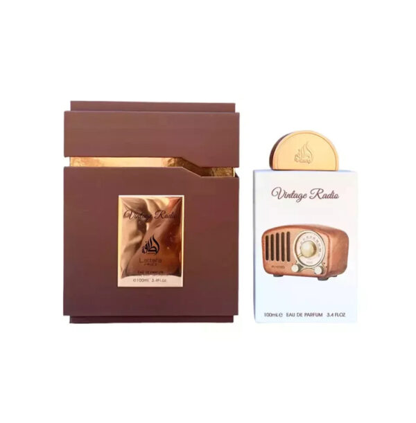 Lattafa Pride Vintage Radio Eau de Parfum for Unisex – 3.4 oz