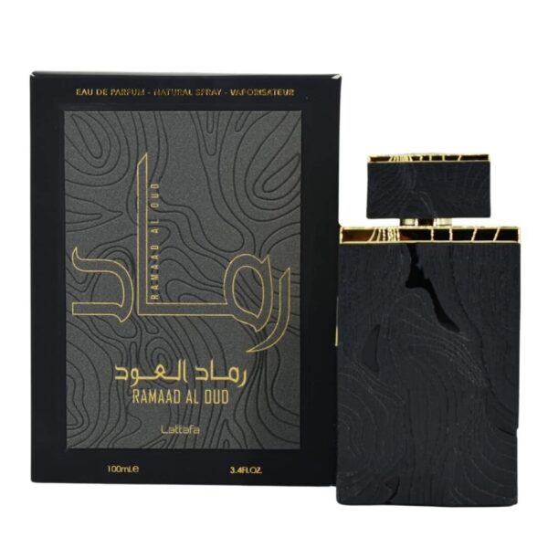 Lattafa Ramaad Al Oud Eau de Parfum for Unisex – 3.4 oz
