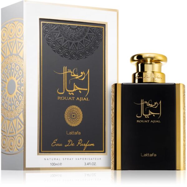 lattafa Rouat Ajial Eau de Parfum for Unisex – 3.4 oz