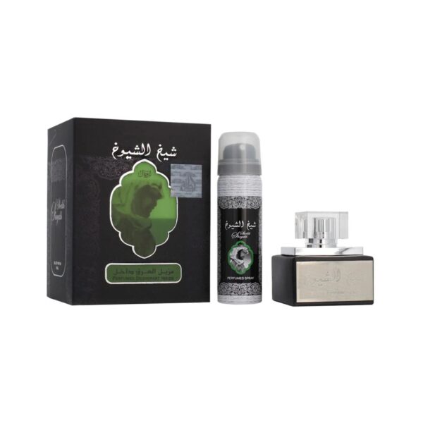 Lattafa Sheikh Al Shuyukh Black Edition Unisex Fragrance Set
