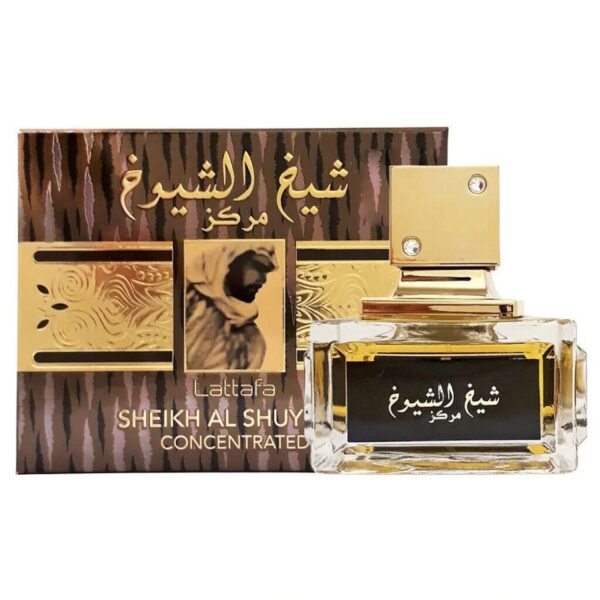 Lattafa Sheikh Al Shuyukh Concentrated Eau de Parfum for Unisex – 3.4 oz