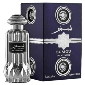 Lattafa Sumou Platinum Eau de Parfum for Unisex – 3.4 oz