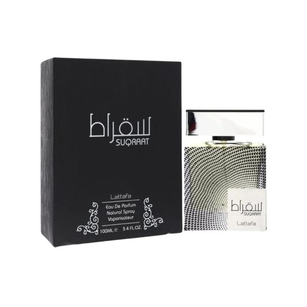 Lattafa Suqraat Eau de Parfum for Men – 3.4 oz