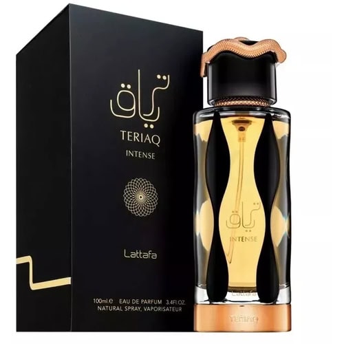 Lattafa Teriaq Intense Unisex Eau de Parfum Spray 3.4 oz