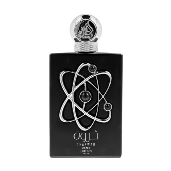 Lattafa Pride Tharwah Silver Eau de Parfum for Unisex – 3.4 oz