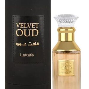 Lattafa Velvet Oud Eau de Parfum for Men – 3.4 oz