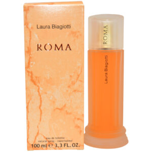 Laura Biagiotti Roma Eau de Toilette for Women – 3.4 oz