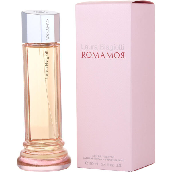 Laura Biagiotti Romamor Eau de Toilette for Women – 3.4 oz