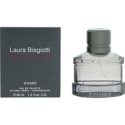 Laura Biagiotti Romamor Uomo EDT Spray 1.4 oz for Men
