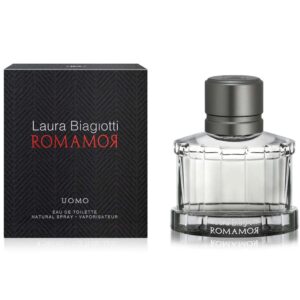 Laura Biagiotti Romamor Uomo Eau de Toilette for Men – 4.2 oz