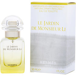 Le Jardin De Monsieur Li by Hermes EDT Refillable Spray 1 OZ