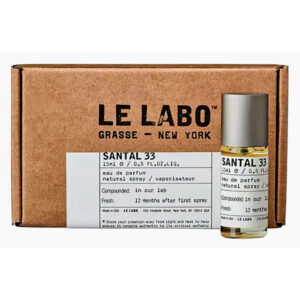 Le Labo Santal 33 Eau de Parfum for Unisex – 0.5 oz