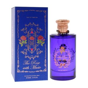 Le Vogue The Rose With Music Eau de Parfum for Women – 3.4 oz