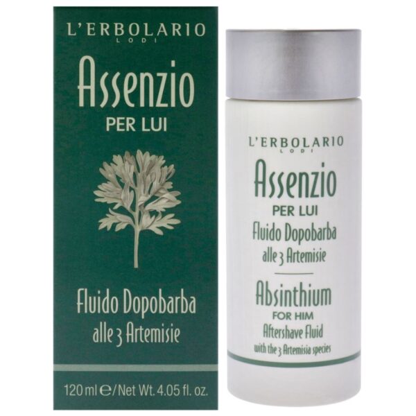 L'erbolario Absinthium After Shave Fluid for Men
