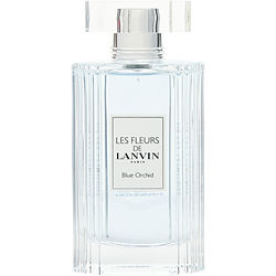 Les Fleurs De Lanvin Blue Orchid by Lanvin EDT SPRAY 3 OZ *TESTER for WOMEN