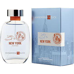 Let's Travel to New York Cologne for Men - 3.4 oz Eau de Toilette